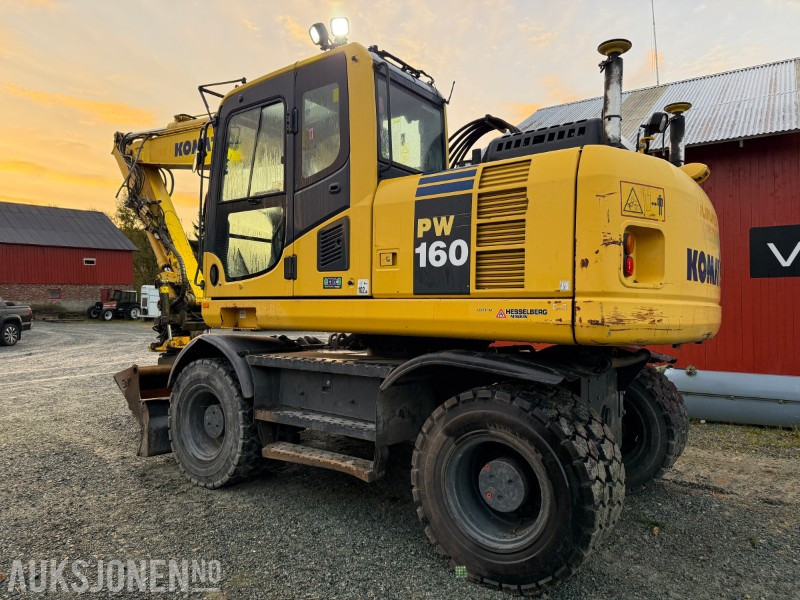 2015 Komatsu PW 160-8 - Ekskavators: foto 5 2015 Komatsu PW 160-8 - Ekskavators: foto 5
