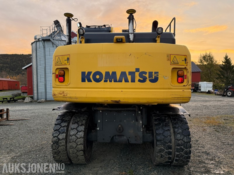 2015 Komatsu PW 160-8 - Ekskavators: foto 4 2015 Komatsu PW 160-8 - Ekskavators: foto 4