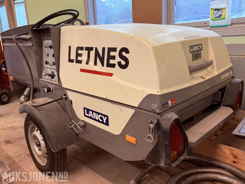 2015 Lancy Gysepumpe PH9-TCL - 275,4 Timer - Celtniecības maisītājs: foto 4 2015 Lancy Gysepumpe PH9-TCL - 275,4 Timer - Celtniecības maisītājs: foto 4