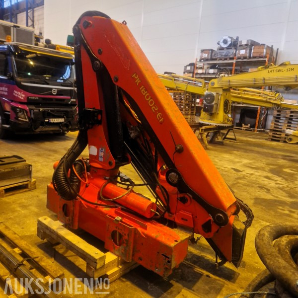 2015 Palfinger PK18002 EH stykkgodskran / uten minstepris - Celtnis: foto 1 2015 Palfinger PK18002 EH stykkgodskran / uten minstepris - Celtnis: foto 1