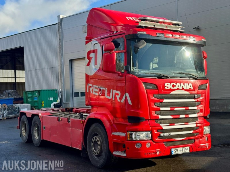 2015 Scania R490-6x2-Euro6T- Eu-godkjent til 01/26 - Km: 379186 - Pacēlājs ar āķi: foto 2 2015 Scania R490-6x2-Euro6T- Eu-godkjent til 01/26 - Km: 379186 - Pacēlājs ar āķi: foto 2