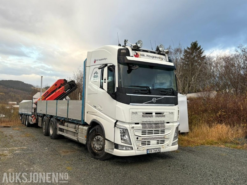 2015 VOLVO FH540 6x2 KRANBIL med Palfinger PK16502 - Kravas auto ar manipulatoru: foto 3 2015 VOLVO FH540 6x2 KRANBIL med Palfinger PK16502 - Kravas auto ar manipulatoru: foto 3