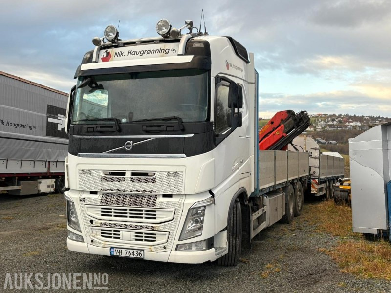 2015 VOLVO FH540 6x2 KRANBIL med Palfinger PK16502 - Kravas auto ar manipulatoru: foto 1 2015 VOLVO FH540 6x2 KRANBIL med Palfinger PK16502 - Kravas auto ar manipulatoru: foto 1