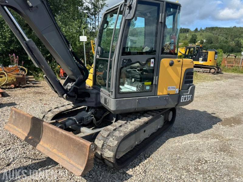 2015 Volvo EC55C GRAVEMASKIN MED KUN 1556 TIMER PÅ TELLEREN - Ekskavators: foto 3 2015 Volvo EC55C GRAVEMASKIN MED KUN 1556 TIMER PÅ TELLEREN - Ekskavators: foto 3