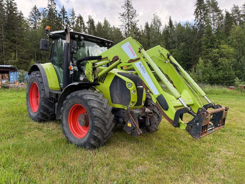 2016 Claas Arion 650 FL150 frontlaster, 175hk, Cebis, 2-seter, 50 Km/t, stor service - Traktors: foto 3 2016 Claas Arion 650 FL150 frontlaster, 175hk, Cebis, 2-seter, 50 Km/t, stor service - Traktors: foto 3