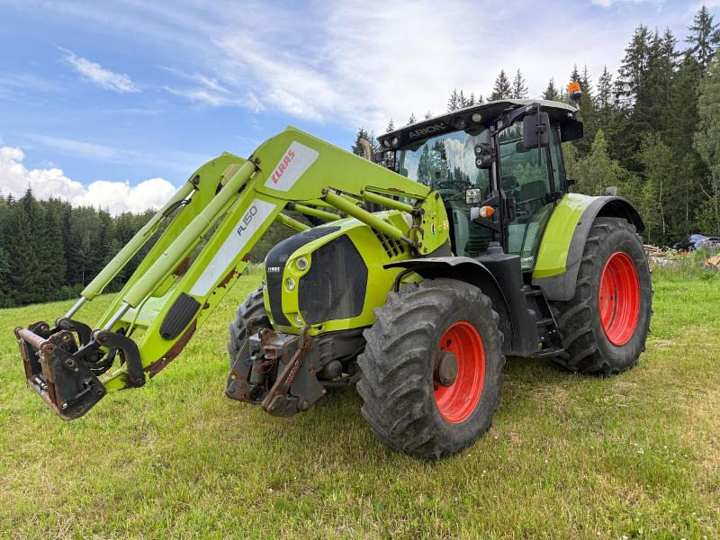 2016 Claas Arion 650 FL150 frontlaster, 175hk, Cebis, 2-seter, 50 Km/t, stor service - Traktors: foto 1 2016 Claas Arion 650 FL150 frontlaster, 175hk, Cebis, 2-seter, 50 Km/t, stor service - Traktors: foto 1