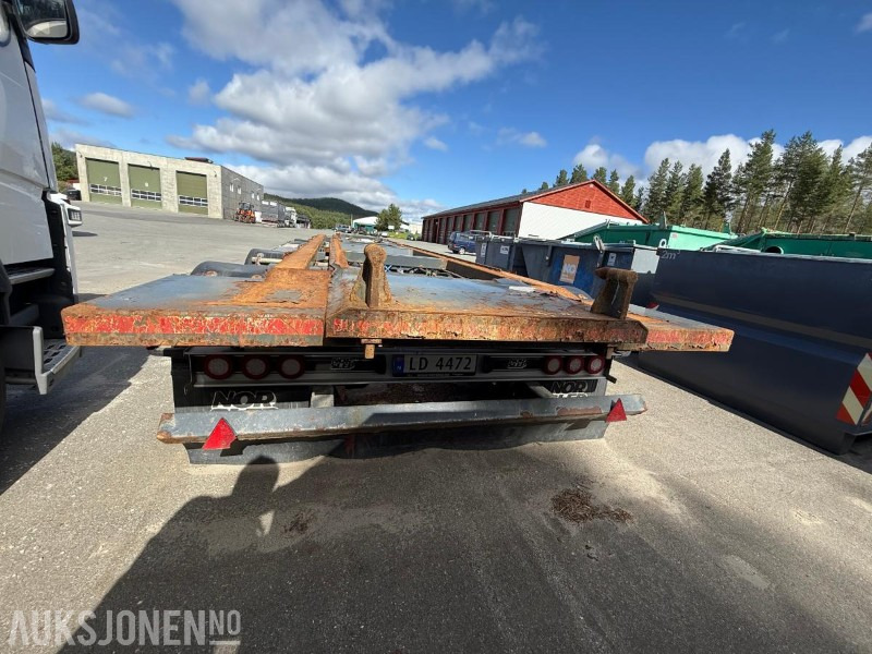2016 Nor Slep SL-28KT 3-akslet slephenger med krokramme - Piekabe noņemamā virsbūve/ Konteineru vedējs: foto 5 2016 Nor Slep SL-28KT 3-akslet slephenger med krokramme - Piekabe noņemamā virsbūve/ Konteineru vedējs: foto 5