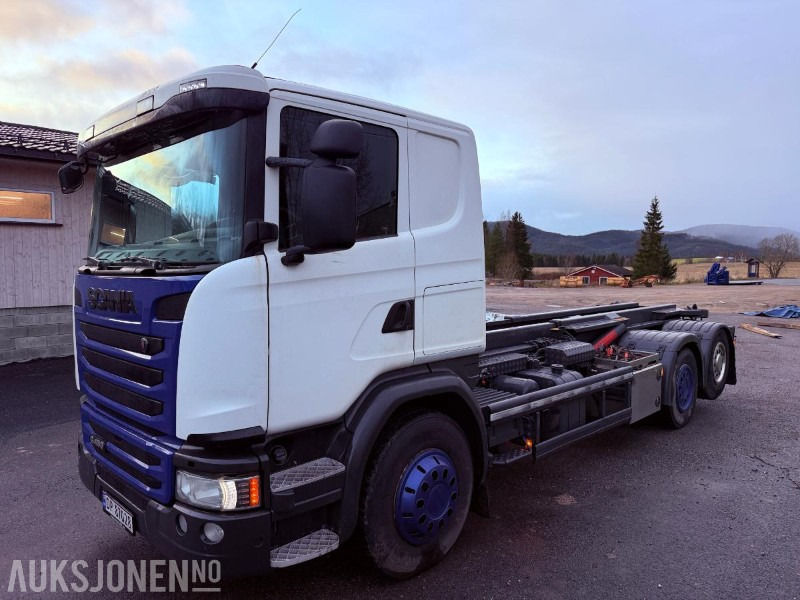 2016 Scania G450 EURO 6 444933 km - Styrbar boggi og Webasto - Pacēlājs ar āķi: foto 1 2016 Scania G450 EURO 6 444933 km - Styrbar boggi og Webasto - Pacēlājs ar āķi: foto 1