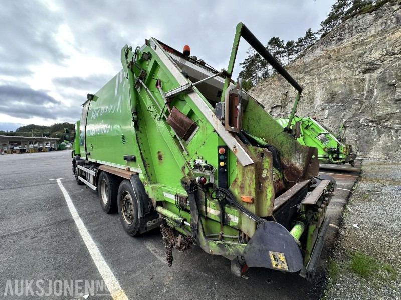 2016 Scania P320 Komprimatorbil - 2 kammer Inkl. biokammer/MTM påbygg/EU ok, 288978km - Atkritumu vedējs: foto 3 2016 Scania P320 Komprimatorbil - 2 kammer Inkl. biokammer/MTM påbygg/EU ok, 288978km - Atkritumu vedējs: foto 3