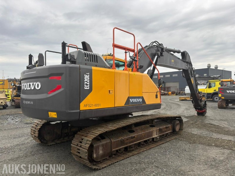 2016 Volvo EC220EL gravemaskin - Ekskavators: foto 5 2016 Volvo EC220EL gravemaskin - Ekskavators: foto 5