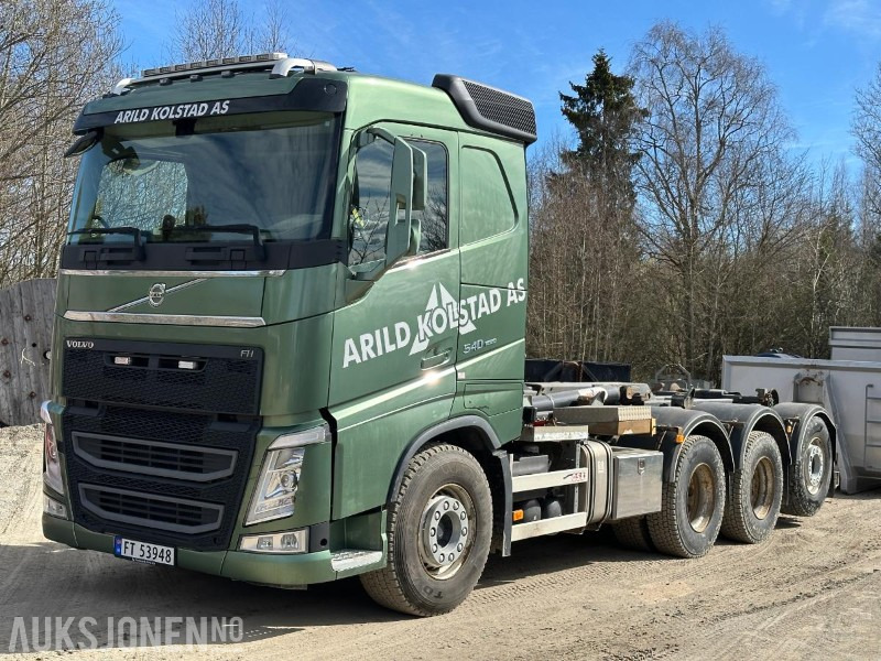2016 Volvo FH 540 - 8*4 krokbil - Euro 6 - nylig EU godkjent - Pacēlājs ar āķi: foto 1 2016 Volvo FH 540 - 8*4 krokbil - Euro 6 - nylig EU godkjent - Pacēlājs ar āķi: foto 1