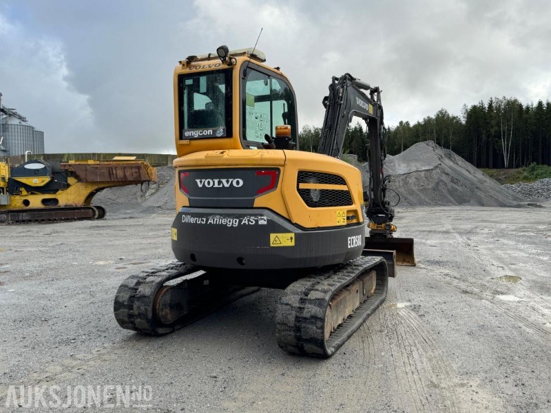 2016 Volvo ecr58d beltegraver 4301t, tiltrotator, pusseskuff,steinskuff - Mini-ekskavators: foto 4 2016 Volvo ecr58d beltegraver 4301t, tiltrotator, pusseskuff,steinskuff - Mini-ekskavators: foto 4