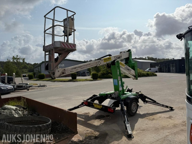 2017 COMET TILHENGERMONTERT BOMLIFT 12M ARBEIDSHØYDE SERVICEHISTORIKK. - Pacēlājs: foto 5 2017 COMET TILHENGERMONTERT BOMLIFT 12M ARBEIDSHØYDE SERVICEHISTORIKK. - Pacēlājs: foto 5