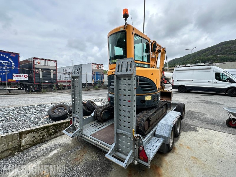 2017 Hyundai Robex 25z-9AK Minigraver med maskinhenger og tilbehør, 909 timer - Mini-ekskavators: foto 5 2017 Hyundai Robex 25z-9AK Minigraver med maskinhenger og tilbehør, 909 timer - Mini-ekskavators: foto 5