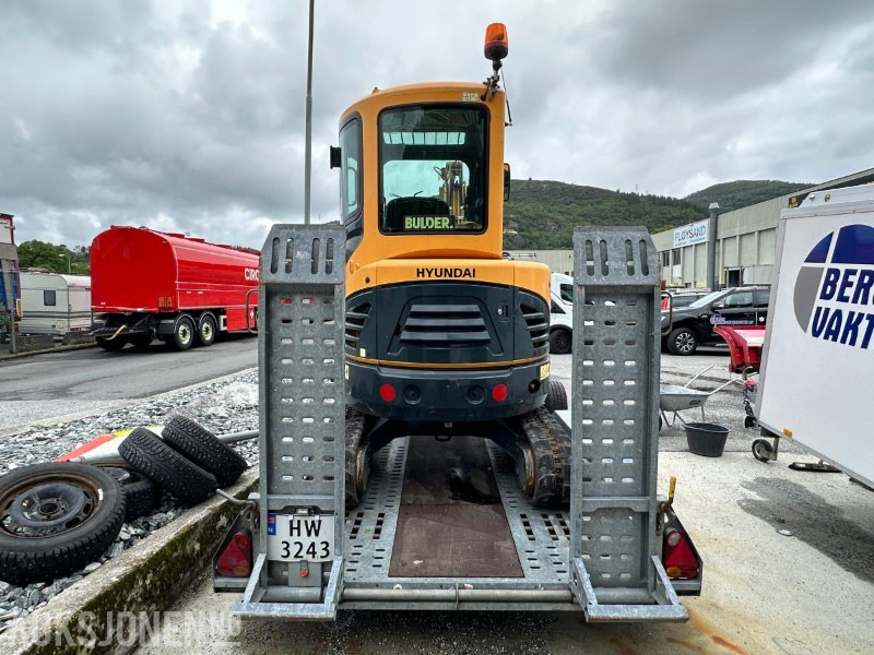 2017 Hyundai Robex 25z-9AK Minigraver med maskinhenger og tilbehør, 909 timer - Mini-ekskavators: foto 4 2017 Hyundai Robex 25z-9AK Minigraver med maskinhenger og tilbehør, 909 timer - Mini-ekskavators: foto 4