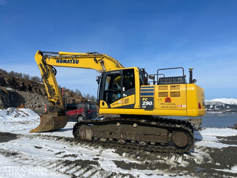 2017 Komatsu PC 290 LC Gravemaskin med Montabert CPA-295 bortårn*R8 Tiltrotator*3 skuffer*Leica GPS* - Ekskavators: foto 4 2017 Komatsu PC 290 LC Gravemaskin med Montabert CPA-295 bortårn*R8 Tiltrotator*3 skuffer*Leica GPS* - Ekskavators: foto 4