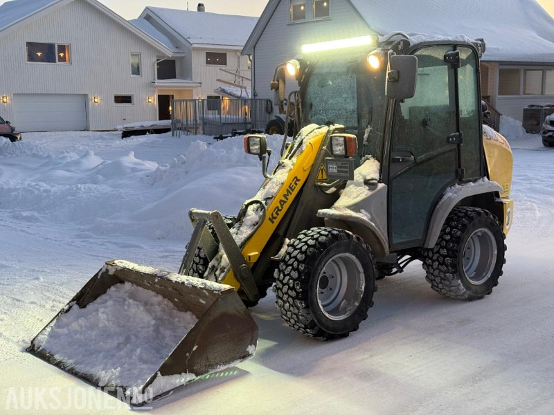 2017 KramerAllrad 5035 - Pallegaffler - Planeringsskuffe - 1543T - Riteņu iekrāvējs: foto 1 2017 KramerAllrad 5035 - Pallegaffler - Planeringsskuffe - 1543T - Riteņu iekrāvējs: foto 1