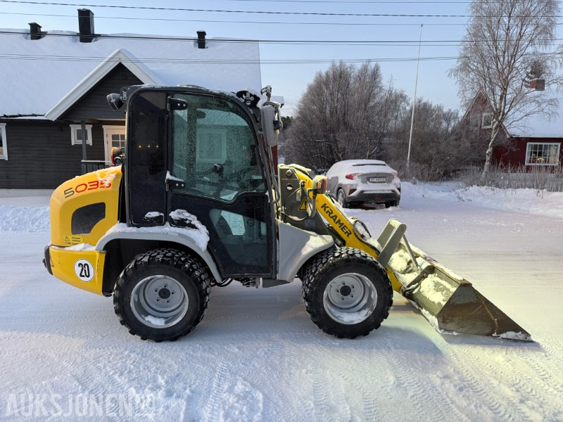 2017 KramerAllrad 5035 - Pallegaffler - Planeringsskuffe - 1543T - Riteņu iekrāvējs: foto 4 2017 KramerAllrad 5035 - Pallegaffler - Planeringsskuffe - 1543T - Riteņu iekrāvējs: foto 4