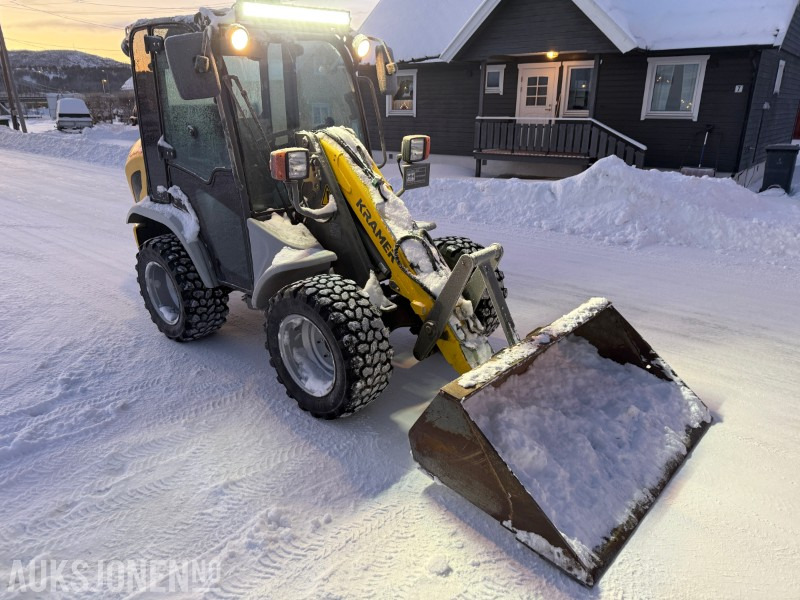 2017 KramerAllrad 5035 - Pallegaffler - Planeringsskuffe - 1543T - Riteņu iekrāvējs: foto 3 2017 KramerAllrad 5035 - Pallegaffler - Planeringsskuffe - 1543T - Riteņu iekrāvējs: foto 3