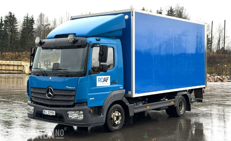 2017 Mercedes-Benz ATEGO 818 L skapbil | Palfinger lift | Ulefoss skap - Kravas automašīna ar slēgto virsbūvi: foto 1 2017 Mercedes-Benz ATEGO 818 L skapbil | Palfinger lift | Ulefoss skap - Kravas automašīna ar slēgto virsbūvi: foto 1