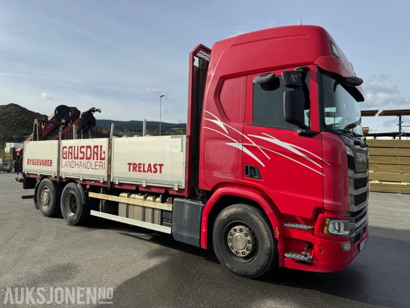 2017 Scania R500 planbil med HMF kran - Kravas auto ar manipulatoru: foto 3 2017 Scania R500 planbil med HMF kran - Kravas auto ar manipulatoru: foto 3