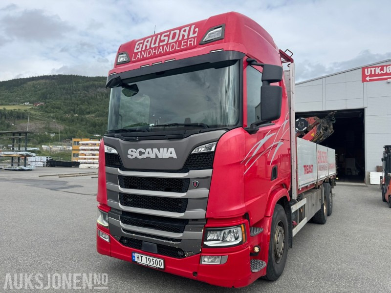 2017 Scania R500 planbil med kran, EURO 6 - Kravas auto ar manipulatoru: foto 2 2017 Scania R500 planbil med kran, EURO 6 - Kravas auto ar manipulatoru: foto 2