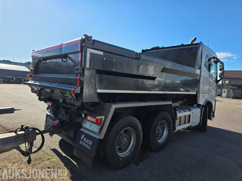 2017 Volvo FH16 tippbil med tipphenger + Maur bilpåbygg trippelkjerre - EURO6 - Nylig EU godkjent - Kravas automašīna pašizgāzējs: foto 5 2017 Volvo FH16 tippbil med tipphenger + Maur bilpåbygg trippelkjerre - EURO6 - Nylig EU godkjent - Kravas automašīna pašizgāzējs: foto 5