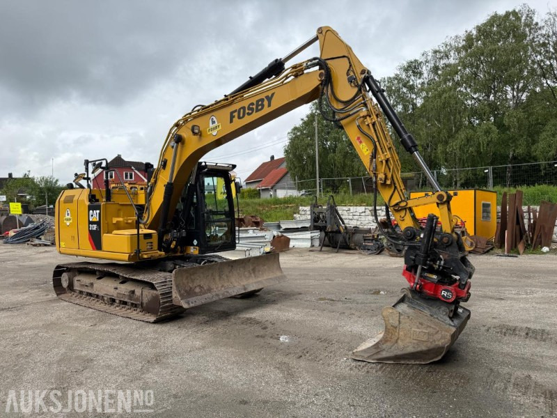 2018 Cat 313FL BELTEGRAVER MASKINSTYRING R5 ROTOTILT 3 SKUFFER SERVICEHISTORIKK. - Ekskavators: foto 3 2018 Cat 313FL BELTEGRAVER MASKINSTYRING R5 ROTOTILT 3 SKUFFER SERVICEHISTORIKK. - Ekskavators: foto 3