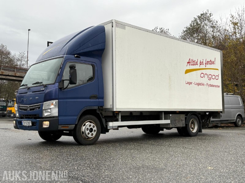 2018 Fuso Canter skapbil m/løftelem - KUN 53123 km - eu-godkjent 26.06.2025 - Kravas automašīna ar slēgto virsbūvi: foto 1 2018 Fuso Canter skapbil m/løftelem - KUN 53123 km - eu-godkjent 26.06.2025 - Kravas automašīna ar slēgto virsbūvi: foto 1