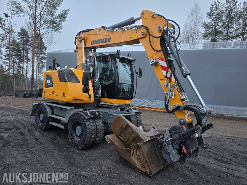 2018 Liebherr A918 compact litronic hjulgraver 18 T - Ekskavators: foto 2 2018 Liebherr A918 compact litronic hjulgraver 18 T - Ekskavators: foto 2