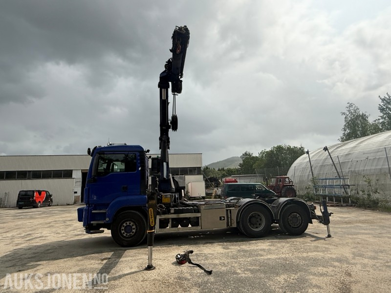 2018 MAN MAN Tgs 26.500 Kran/Tipp/Trekkvogn påbygg med Tippkasse - Euro6T - - Kravas auto ar manipulatoru: foto 3 2018 MAN MAN Tgs 26.500 Kran/Tipp/Trekkvogn påbygg med Tippkasse - Euro6T - - Kravas auto ar manipulatoru: foto 3