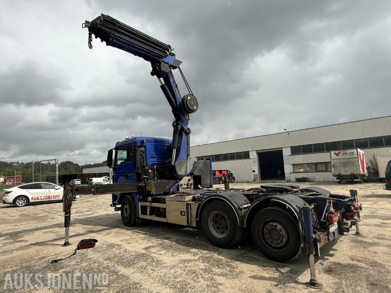 2018 MAN MAN Tgs 26.500 Kran/Tipp/Trekkvogn påbygg med Tippkasse - Euro6T - - Kravas auto ar manipulatoru: foto 4 2018 MAN MAN Tgs 26.500 Kran/Tipp/Trekkvogn påbygg med Tippkasse - Euro6T - - Kravas auto ar manipulatoru: foto 4