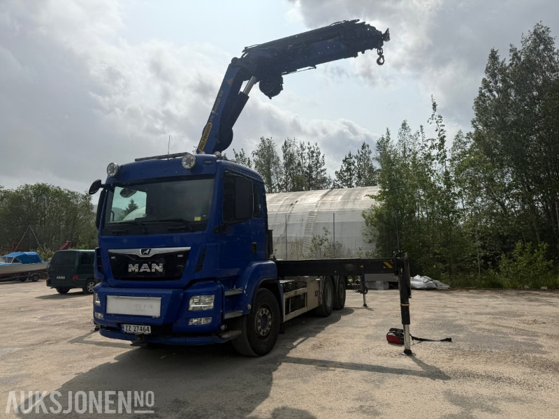 2018 MAN MAN Tgs 26.500 Kran/Tipp/Trekkvogn påbygg med Tippkasse - Euro6T - - Kravas auto ar manipulatoru: foto 2 2018 MAN MAN Tgs 26.500 Kran/Tipp/Trekkvogn påbygg med Tippkasse - Euro6T - - Kravas auto ar manipulatoru: foto 2