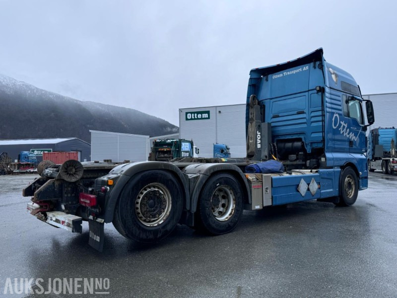 2018 MAN TGX 26.580 - D38 - Euro 6 - Krokbil - 20 tonns JOAB Krok med knekk - 6x2 - Pacēlājs ar āķi: foto 4 2018 MAN TGX 26.580 - D38 - Euro 6 - Krokbil - 20 tonns JOAB Krok med knekk - 6x2 - Pacēlājs ar āķi: foto 4