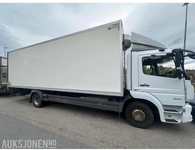 2018 Mercedes-Benz ATEGO 16 paller - Kravas automašīna ar slēgto virsbūvi: foto 1 2018 Mercedes-Benz ATEGO 16 paller - Kravas automašīna ar slēgto virsbūvi: foto 1