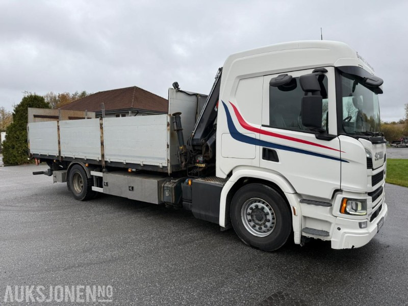 2018 Scania P 320 KRANBIL M/PLAN HIAB XS099 KRAN SERVICEHISTORIKK. - Kravas auto ar manipulatoru: foto 2 2018 Scania P 320 KRANBIL M/PLAN HIAB XS099 KRAN SERVICEHISTORIKK. - Kravas auto ar manipulatoru: foto 2