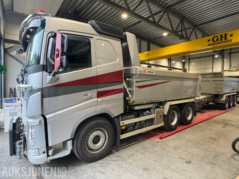 2018 Volvo FH 540 6X4 BRØYTERIGGET TIPPBIL MED ISTRAIL DUMPERKJERRE - Kravas automašīna pašizgāzējs: foto 1 2018 Volvo FH 540 6X4 BRØYTERIGGET TIPPBIL MED ISTRAIL DUMPERKJERRE - Kravas automašīna pašizgāzējs: foto 1
