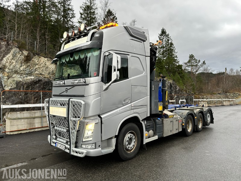 2018 Volvo FH 540 8x4 Kranbil m/ Palfinger PK 27002 SH og MULTILIFT krokløft, NY EU, 164595km - Kravas auto ar manipulatoru: foto 1 2018 Volvo FH 540 8x4 Kranbil m/ Palfinger PK 27002 SH og MULTILIFT krokløft, NY EU, 164595km - Kravas auto ar manipulatoru: foto 1