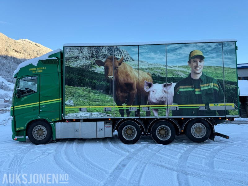 2018 Volvo FH 540 Skapbil med Bussbygg Volumax påbygg - Eu godkjent - Servicehistorikk - Kravas automašīna ar slēgto virsbūvi: foto 2 2018 Volvo FH 540 Skapbil med Bussbygg Volumax påbygg - Eu godkjent - Servicehistorikk - Kravas automašīna ar slēgto virsbūvi: foto 2