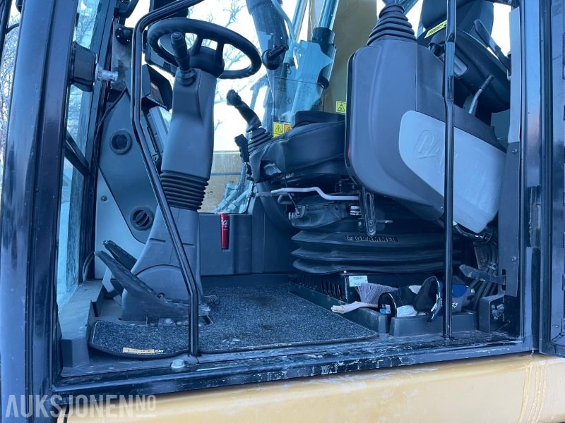 Ekskavators 2019 Cat M314F Hjulgraver, 4840 timer, Tiltrotator, S60, maskinstyring, sertifisert til Juli 2026: foto 34