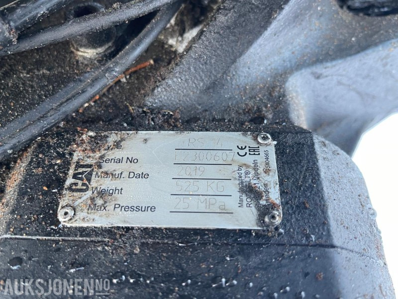 Ekskavators 2019 Cat M314F Hjulgraver, 4840 timer, Tiltrotator, S60, maskinstyring, sertifisert til Juli 2026: foto 11