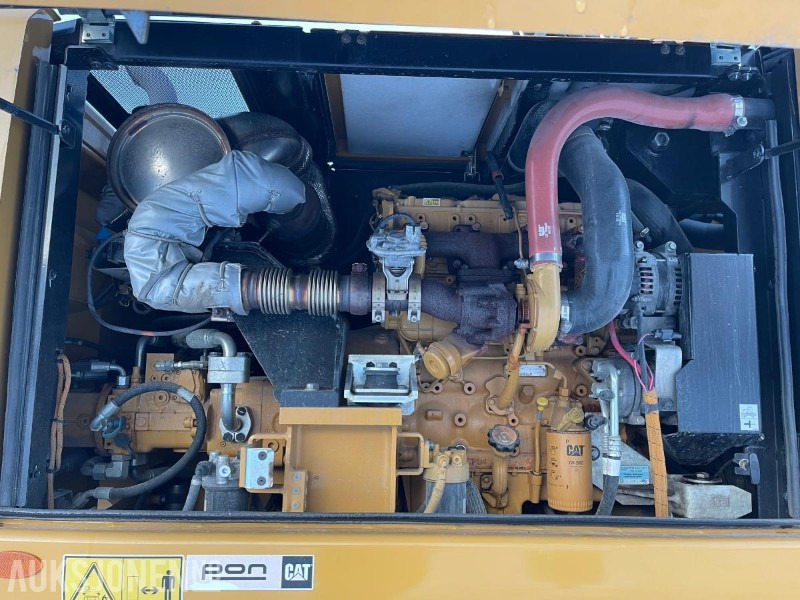 Ekskavators 2019 Cat M314F Hjulgraver, 4840 timer, Tiltrotator, S60, maskinstyring, sertifisert til Juli 2026: foto 28