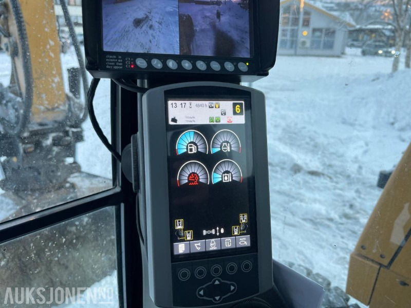 Ekskavators 2019 Cat M314F Hjulgraver, 4840 timer, Tiltrotator, S60, maskinstyring, sertifisert til Juli 2026: foto 38