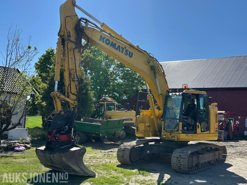 2019 Komatsu PC228USLC-11 - Gravemaskin - Tiltrotator R8 - Topcon GPS - 2skuffer - Sentralsmøring - 4467timer - Ekskavators: foto 1 2019 Komatsu PC228USLC-11 - Gravemaskin - Tiltrotator R8 - Topcon GPS - 2skuffer - Sentralsmøring - 4467timer - Ekskavators: foto 1