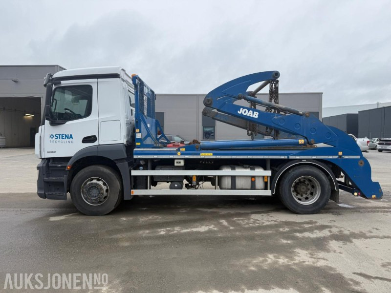 Būvgružu konteineru vedējs 2019 Mercedes-Benz ANTOS LIFTDUMPER SERVICEAVTALE: foto 6