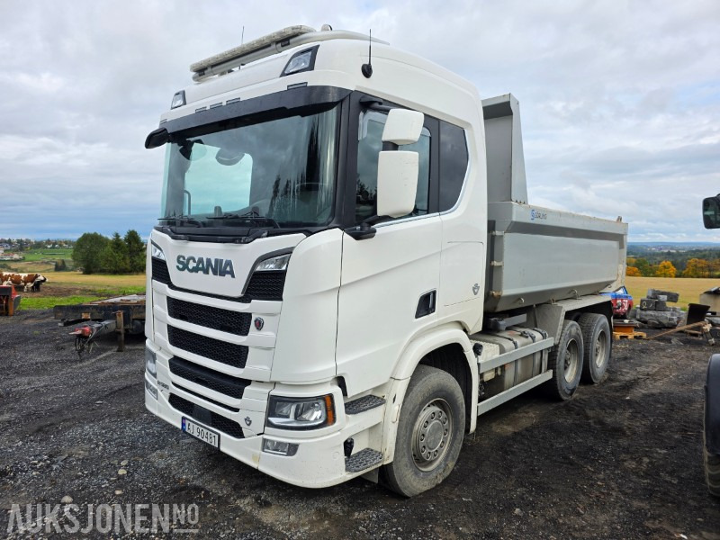 2019 Scania R580 6X4 EURO6 tippbil nylig EU-godkjent - Kravas automašīna pašizgāzējs: foto 1 2019 Scania R580 6X4 EURO6 tippbil nylig EU-godkjent - Kravas automašīna pašizgāzējs: foto 1