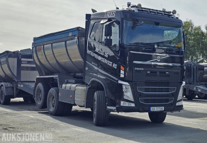 2019 Volvo FH540 6x4 tippbil komplett med asfaltbalje, tippkasse og henger - Kravas automašīna pašizgāzējs: foto 3 2019 Volvo FH540 6x4 tippbil komplett med asfaltbalje, tippkasse og henger - Kravas automašīna pašizgāzējs: foto 3