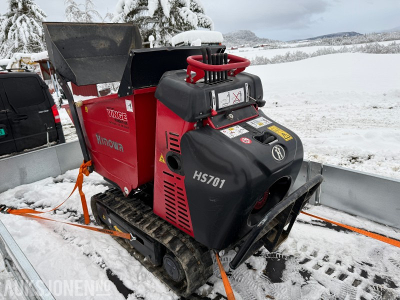 2020 Hinowa HS701 Selvlastende minidumper - Honda GX270 motor - 700 kg nyttelast - Bezceļu pašizgāzējs: foto 4 2020 Hinowa HS701 Selvlastende minidumper - Honda GX270 motor - 700 kg nyttelast - Bezceļu pašizgāzējs: foto 4