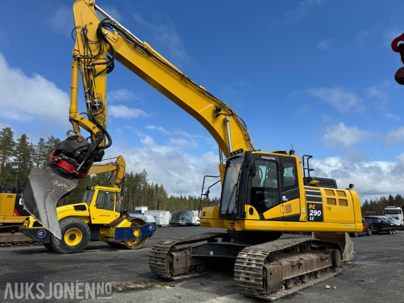 2020 Komatsu PC290 LC-11E0 GRAVEMASKIN MED ROTOTIL OG 2 SKUFFER - Ekskavators: foto 1 2020 Komatsu PC290 LC-11E0 GRAVEMASKIN MED ROTOTIL OG 2 SKUFFER - Ekskavators: foto 1