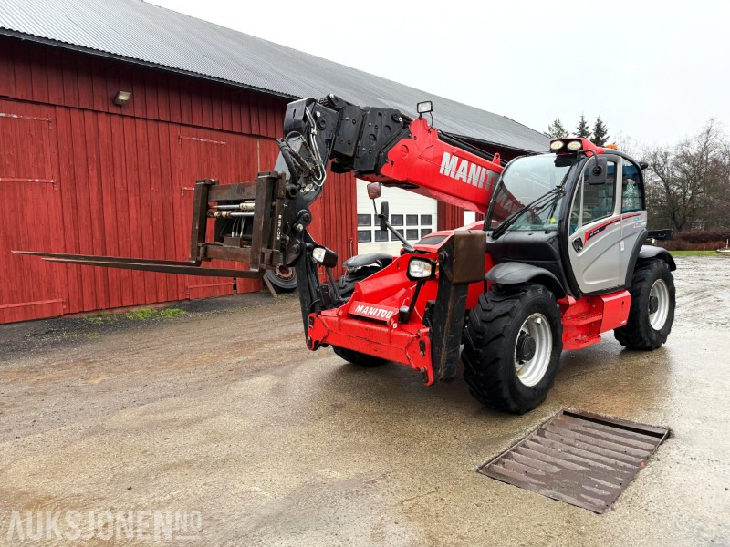 2020 Manitou MT1840 Teleskoptruck, gafler med sideshift/ spreder, Lys, Lavt timeantall, joystick, 4-hjulsstyring, - Teleskopiskais iekrāvējs: foto 1 2020 Manitou MT1840 Teleskoptruck, gafler med sideshift/ spreder, Lys, Lavt timeantall, joystick, 4-hjulsstyring, - Teleskopiskais iekrāvējs: foto 1